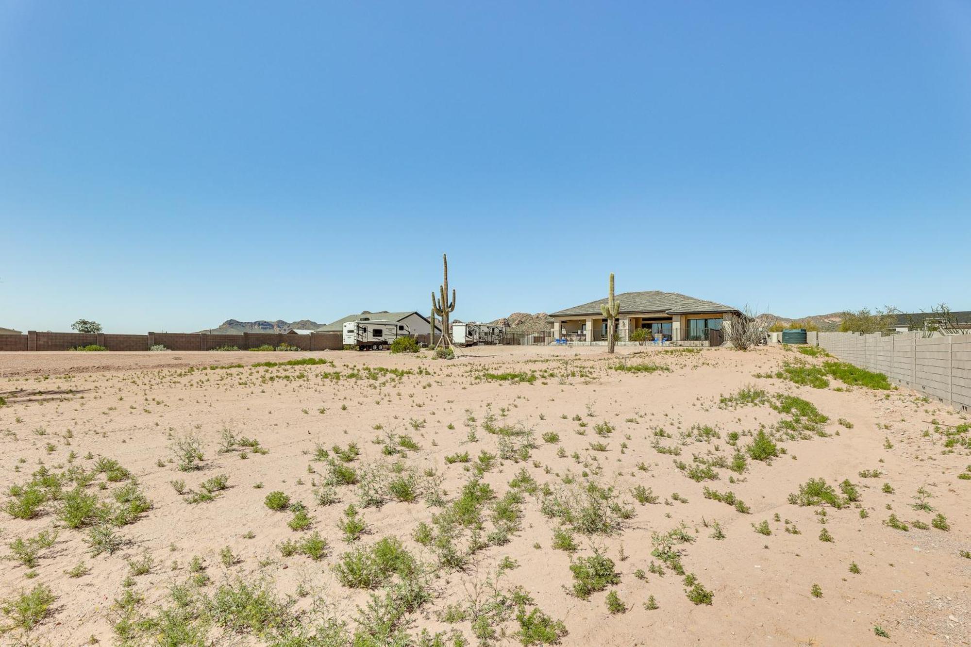 Luxurious Desert Oasis Fireplace And Private Pool! Villa Apache Junction Exterior photo